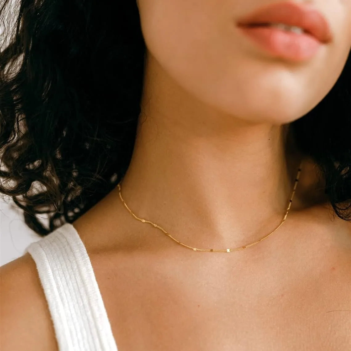 Naszyjnik Choker z Okrągłym Motywem