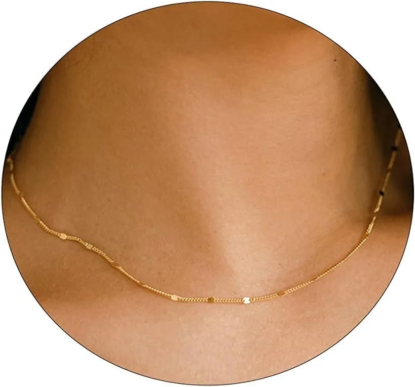 Naszyjnik Choker z Okrągłym Motywem